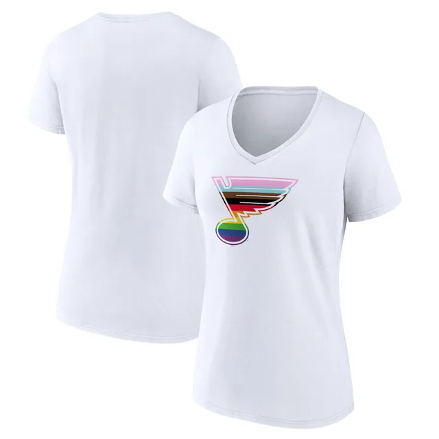 St. Louis Cardinals Pride Graphic T-Shirt - White - Womens