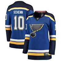 Women's Fanatics Brayden Schenn Blue St. Louis Blues Breakaway Player Jersey