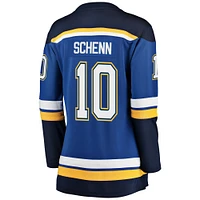 Maillot de joueur Breakaway des Blues St. Louis Fanatics Brayden Schenn bleu pour femmes