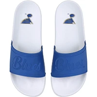 St. Louis Blues FOCO Women's Script Wordmark Slide Sandals