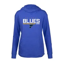 St Louis Blues Womens Long Sleeve Zip Up Hoodie Small