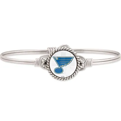 Lids St. Louis Cardinals Women's Logo Bangle Bracelet - Silver