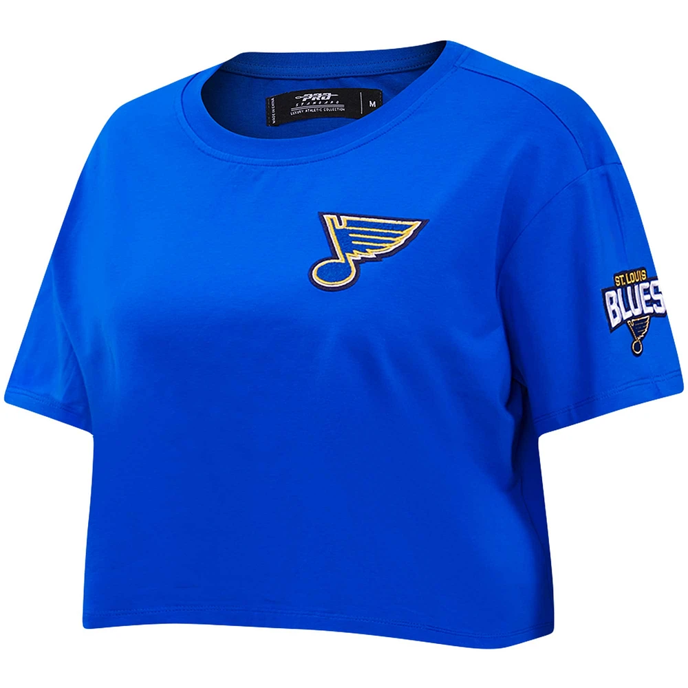 T-shirt court classique Pro Standard Blues St. Louis pour femme