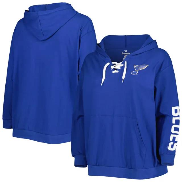 St. Louis Cardinals Levelwear Women's Evian Pullover Hoodie - Navy