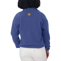 Women's WEAR by Erin Andrews  Blue St. Louis Blues Polar Fleece Half-Zip Jacket