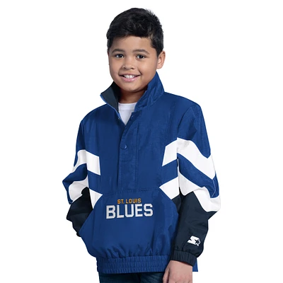 Youth Starter  Royal St. Louis Blues Prospect Half-Zip Pullover Top
