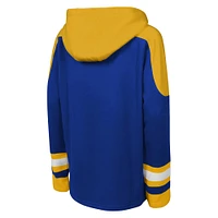 Youth Blue St. Louis Blues Ageless Must Have Home V-Neck Pullover Hoodie