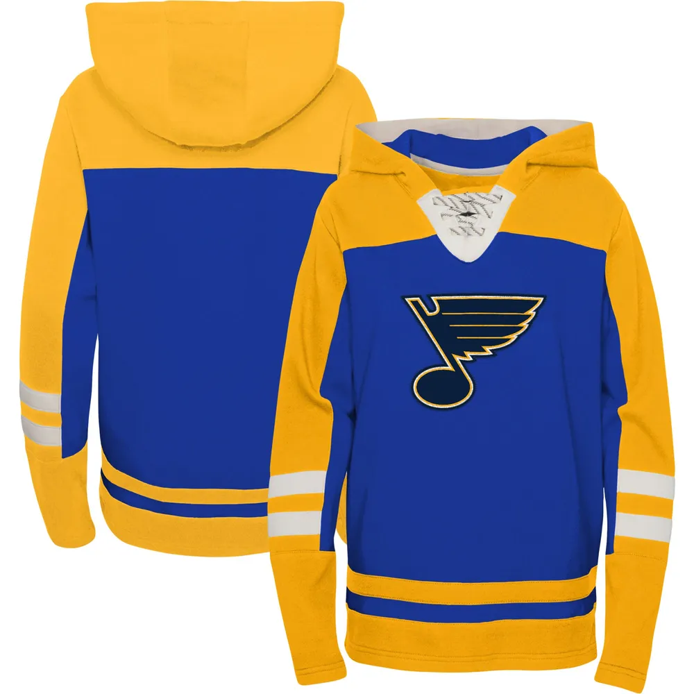 Youth Blue St. Louis Blues Primary Logo Pullover Hoodie