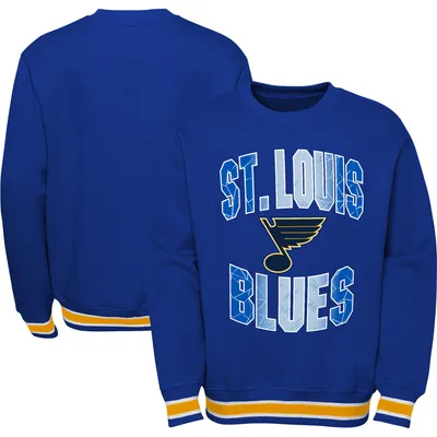 St. Louis Blues Youth Classic Blueliner Pullover Sweatshirt - Blue