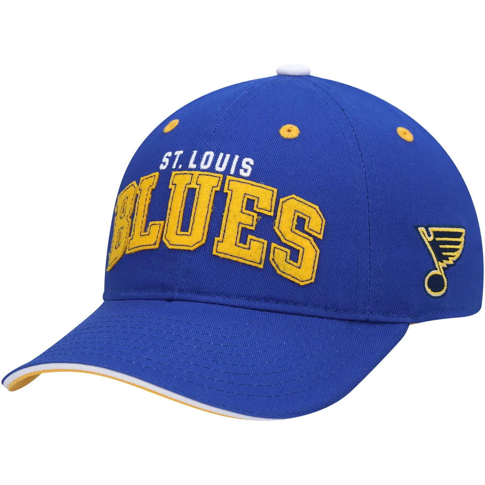 Lids St. Louis Blues Youth Collegiate Arch Slouch Adjustable Hat