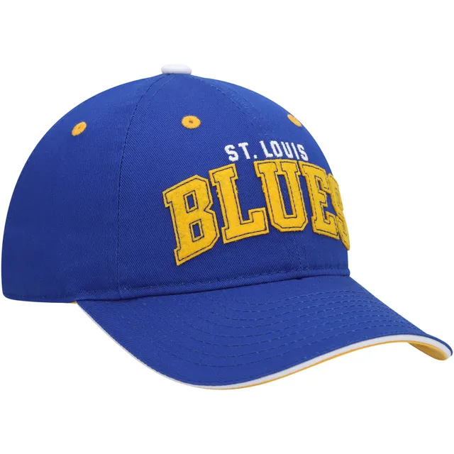 Outerstuff Kids' Youth Blue St. Louis Blues Flat Knit Trapper Hat