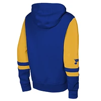 Youth Blue St. Louis Blues Face Off Full-Zip Hoodie