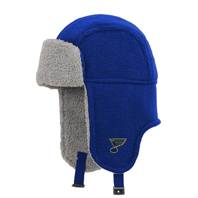 Lids St. Louis Blues Youth Logo Cuffed Knit Hat - Cream/Blue