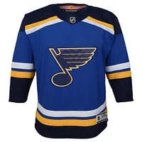 Youth Blue St. Louis Blues Home Premier Jersey