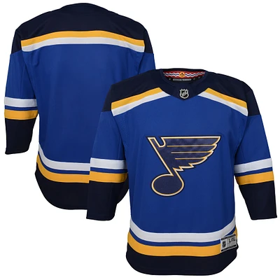 Maillot bleu St. Louis Blues Home Premier pour jeunes