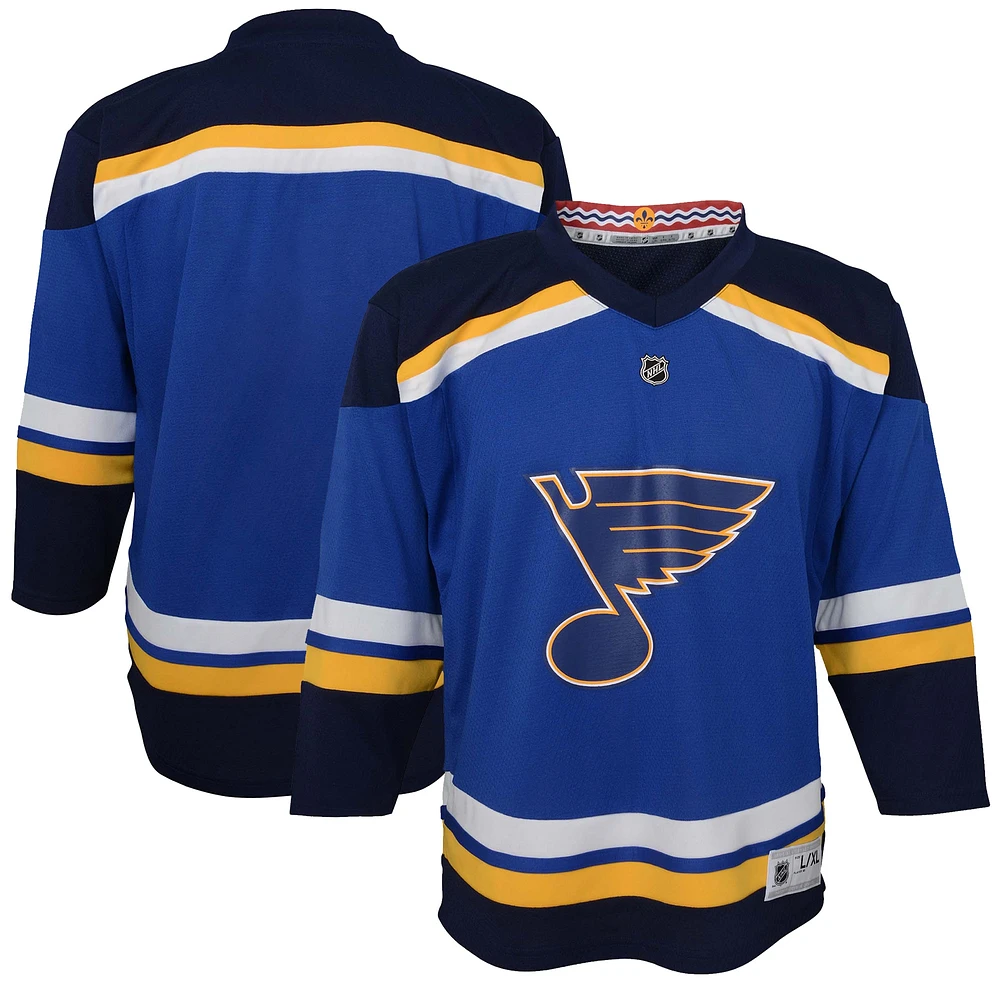 Maillot Replica Domicile Bleu St. Louis Blues pour Jeunes