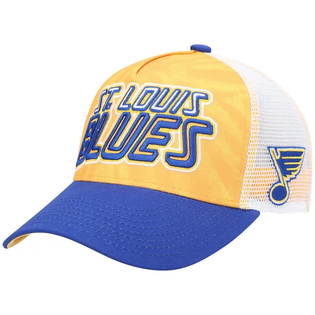 Lids St. Louis Blues Youth Logo Cuffed Knit Hat - Cream/Blue