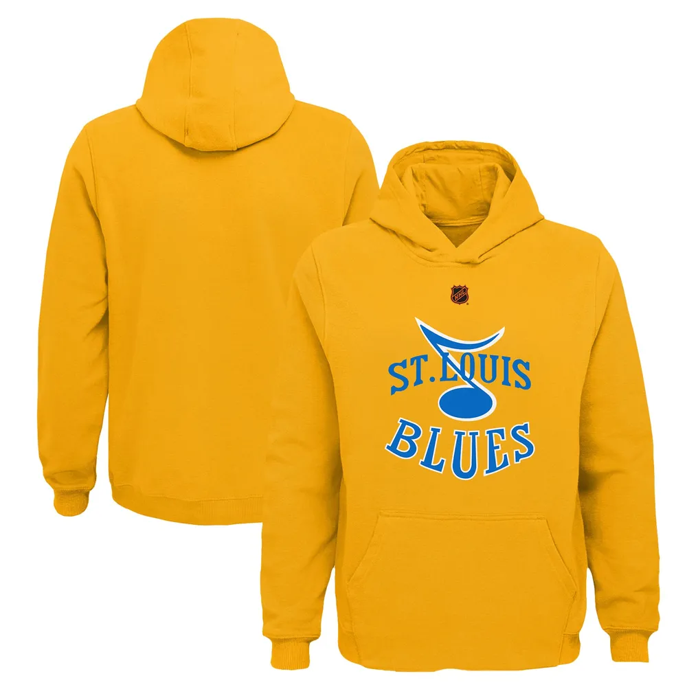 St. Louis Blues Antigua Logo Victory Full-Zip Hoodie - Blue