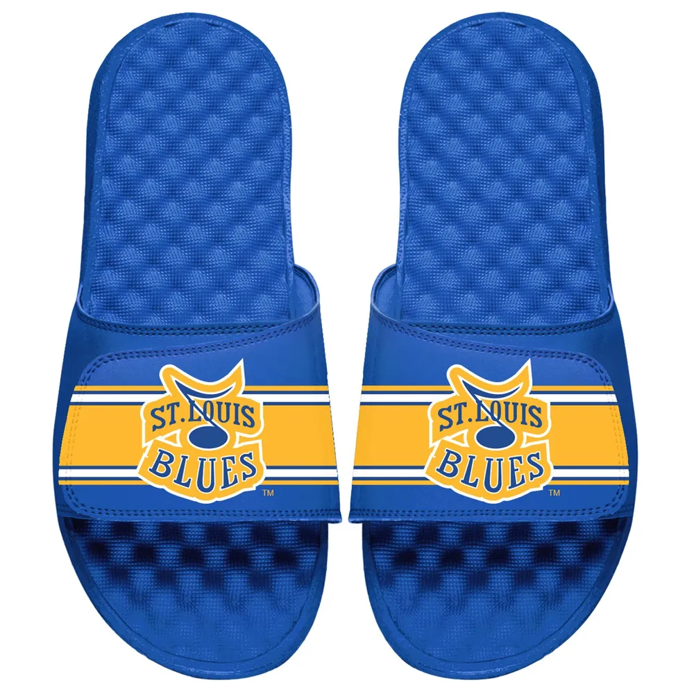 St. Louis Blues Sandals, Blues Flip Flops, Slip-On Sandals