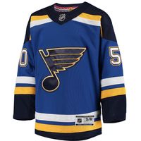 Youth Jordan Binnington Blue St. Louis Blues Home Premier Player Jersey