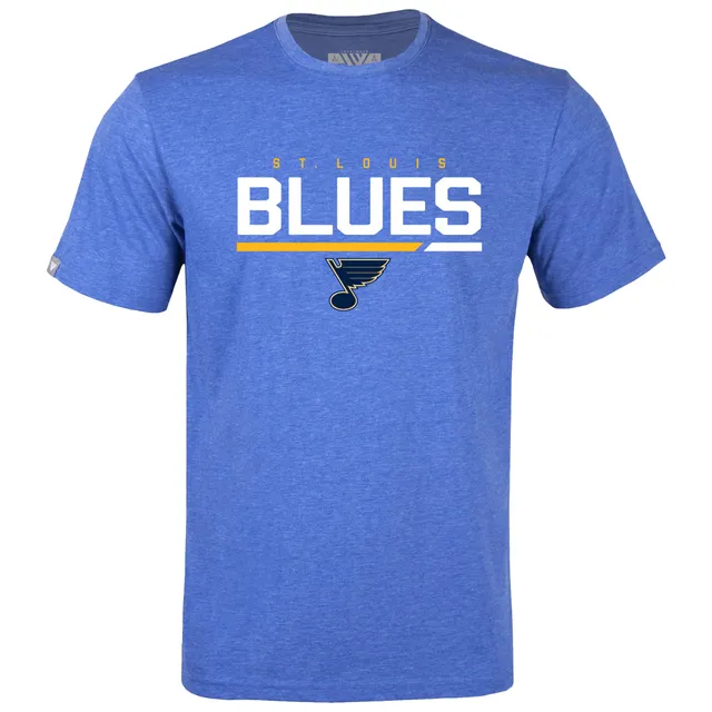 Lids St. Louis Blues Champion Tri-Blend Long Sleeve T-Shirt