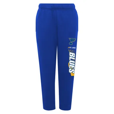 St. Louis Blues Youth Power Move Fleece Pants - Navy