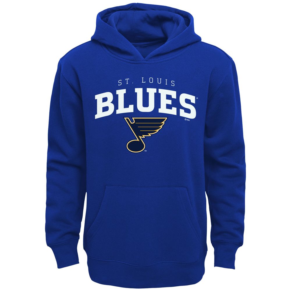 Youth St. Louis Blues Gold Special Edition 2.0 Primary Logo Fleece Pullover  Hoodie