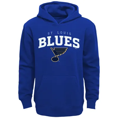 St. Louis Blues Levelwear Youth Podium Pullover Hoodie - Blue