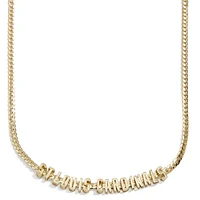 BaubleBar St. Louis Cardinals Curb Necklace