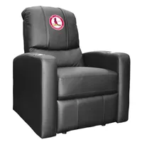 St. Louis Cardinals Logo Stealth Manual Recliner - Black