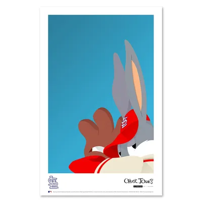 Bugs Bunny St. Louis Cardinals 11'' x 17'' Art Poster