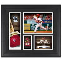 Adam Wainwright St. Louis Cardinals Fanatics Authentic Framed 5-Photograph  Collage with Piece of Game-Used Ball
