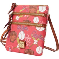 Dooney & Bourke St. Louis Cardinals Game Day Sac à bandoulière à triple fermeture éclair