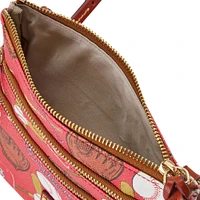 Dooney & Bourke St. Louis Cardinals Game Day Triple Zip Crossbody Purse