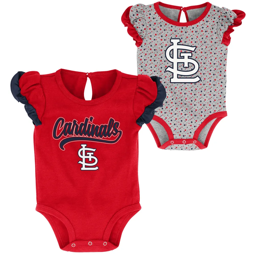 Outerstuff Newborn White/Royal Chicago Cubs Power Hitter Short Sleeve Bodysuit