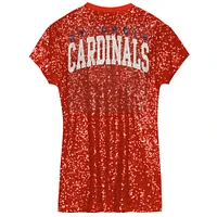 Girls Preschool  Red St. Louis Cardinals Sequin V-Neck Dress