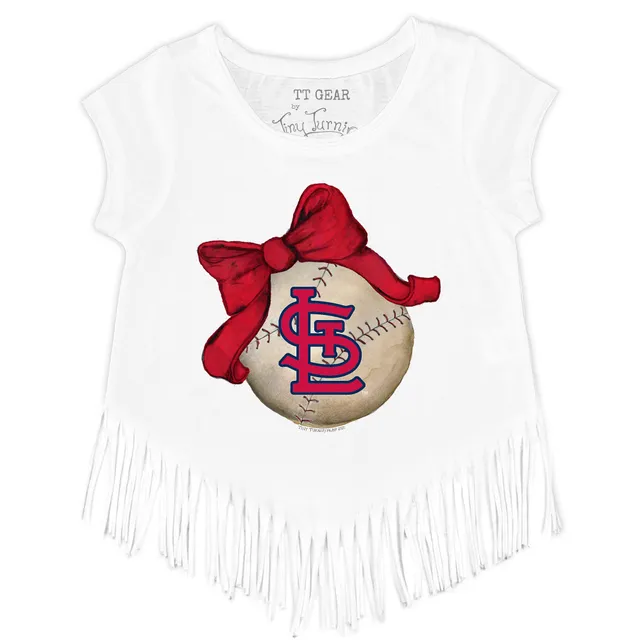 Lids St. Louis Cardinals Tiny Turnip Infant Peace Love Baseball T