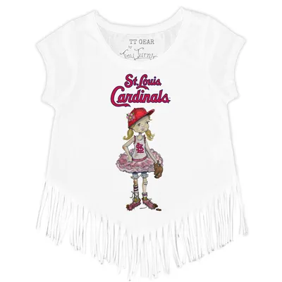 Lids St. Louis Cardinals Youth V-Neck T-Shirt - White/Red