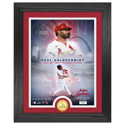 Paul Goldschmidt St. Louis Cardinals Highland Mint 2022 MLB MVP Bronze Coin Photo Mint