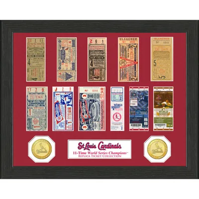 St. Louis Cardinals State of Mind Framed 18 x 14 Ticket Collage