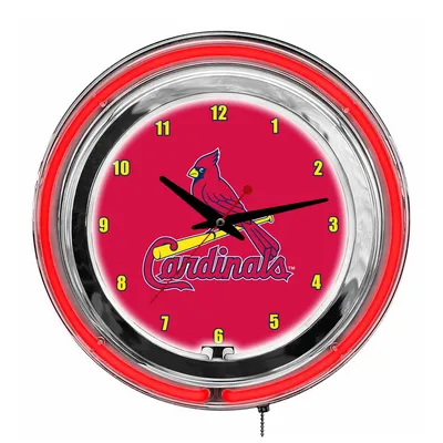 St Louis Blues Clock Neon 18