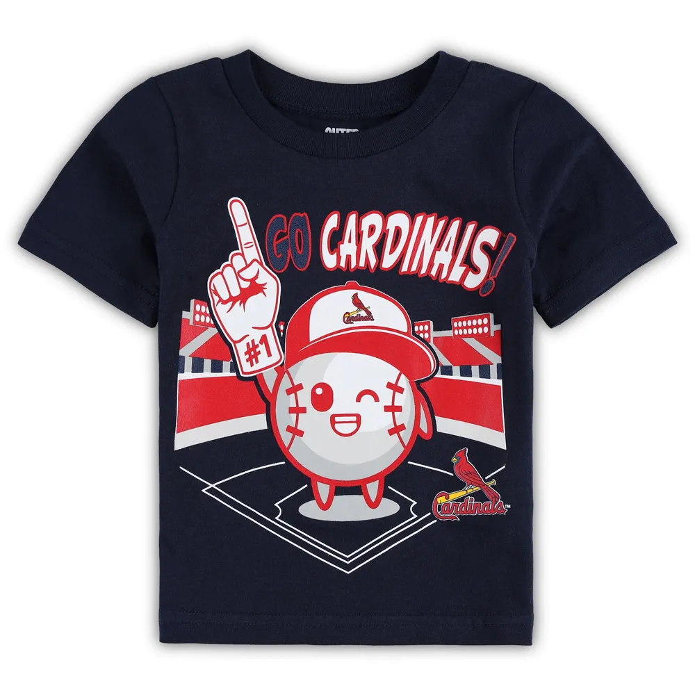 Infant Navy St. Louis Cardinals Ball Boy T-Shirt