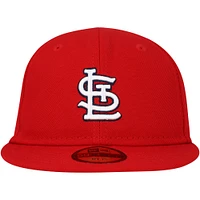 Casquette ajustée My First 59FIFTY rouge des Cardinals de Saint-Louis New Era pour bébé