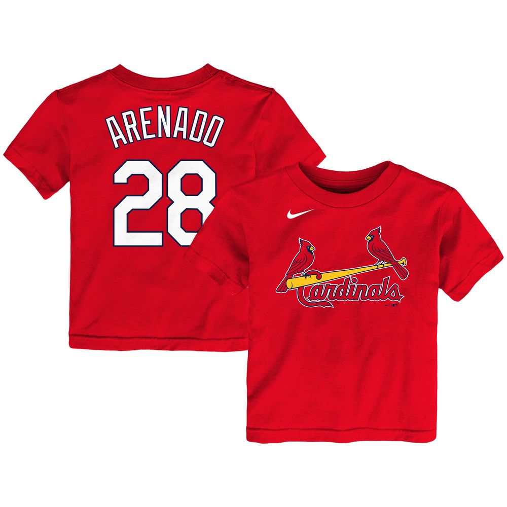 Nike Infant Nike Nolan Arenado Red St. Louis Cardinals Name & Number T-Shirt
