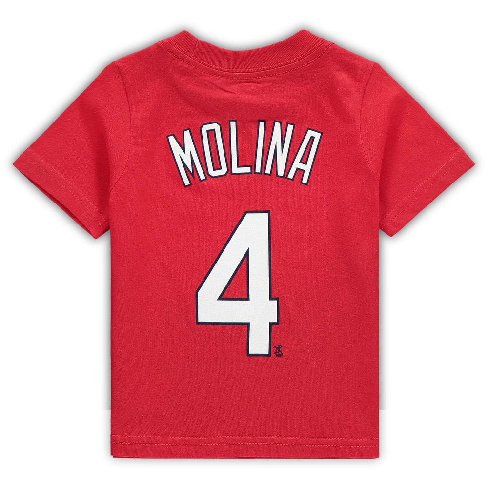 Infant Nike Yadier Molina Red St. Louis Cardinals Player Name & Number T-Shirt