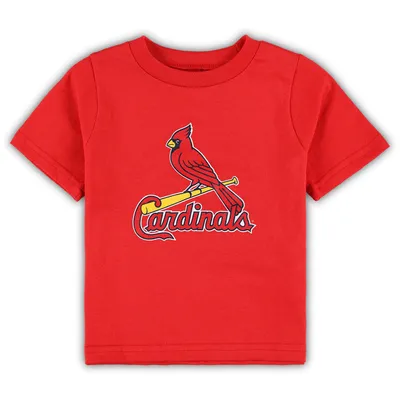 T-shirt rouge pour bébé St. Louis Cardinals Team Crew Primary Logo