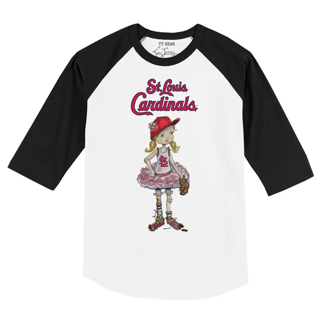 Lids St. Louis Cardinals Tiny Turnip Youth Babes Raglan 3/4 Sleeve