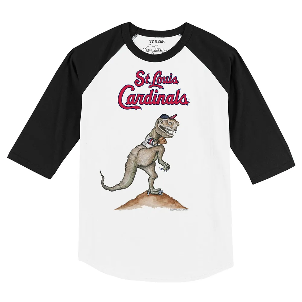 St. Louis Cardinals Tiny Turnip Toddler TT Rex T-Shirt - White