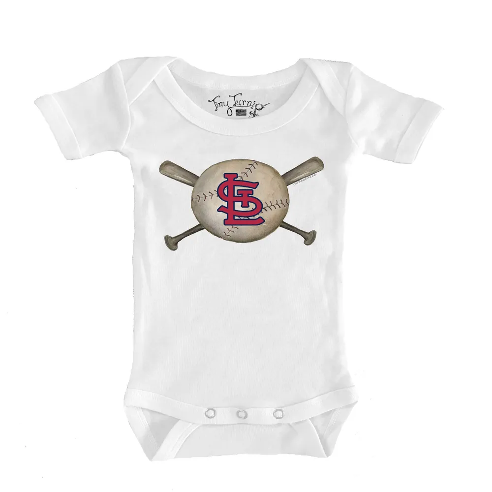 Infant Tiny Turnip Red St. Louis Cardinals Baseball Tie T-Shirt