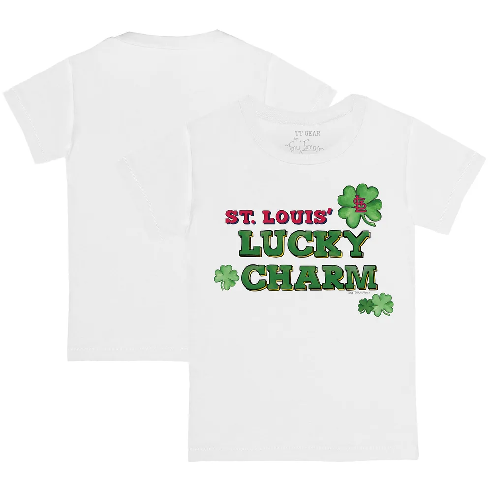 Lids St. Louis Cardinals Tiny Turnip Infant Lucky Charm T-Shirt - White